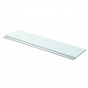 Prateleiras 2 pcs 90x20 cm vidro transparente 1