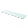 Prateleiras 2 pcs 90x25 cm vidro transparente 2