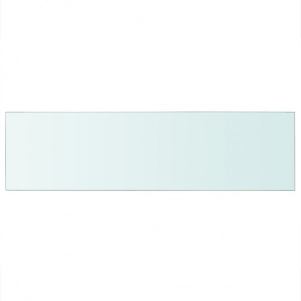 Prateleiras 2 pcs 90x25 cm vidro transparente M 3