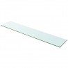Prateleiras 2 pcs 100x20 cm vidro transparente 2
