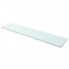 Prateleiras 2 pcs 110x25 cm vidro transparente 2