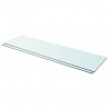 Prateleiras 2 pcs 110x30 cm vidro transparente 1