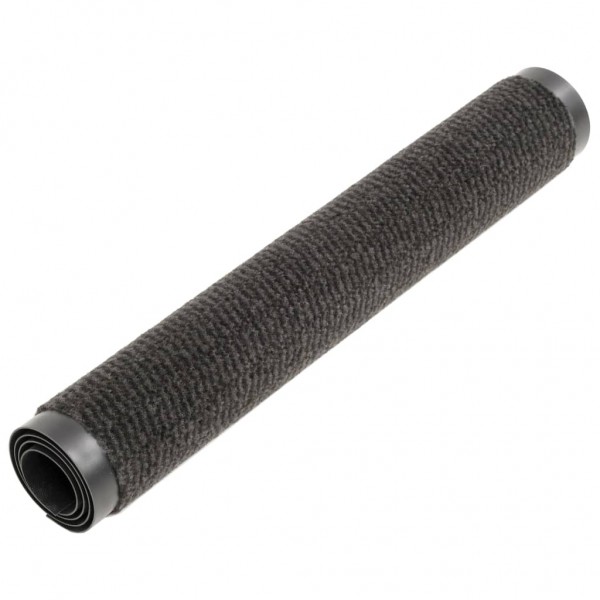 Tapete controlo pó retangular tufado 2pcs 40x60cm preto M 3