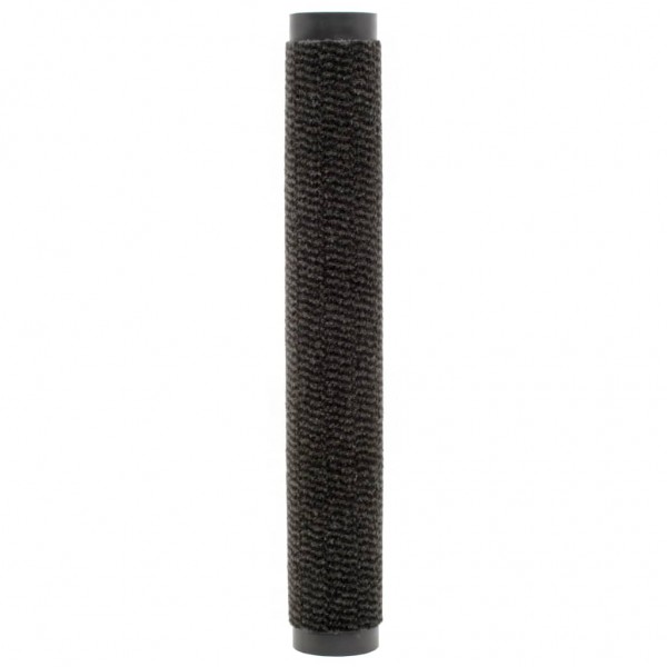 Tapete controlo pó retangular tufado 2pcs 40x60cm preto M 4