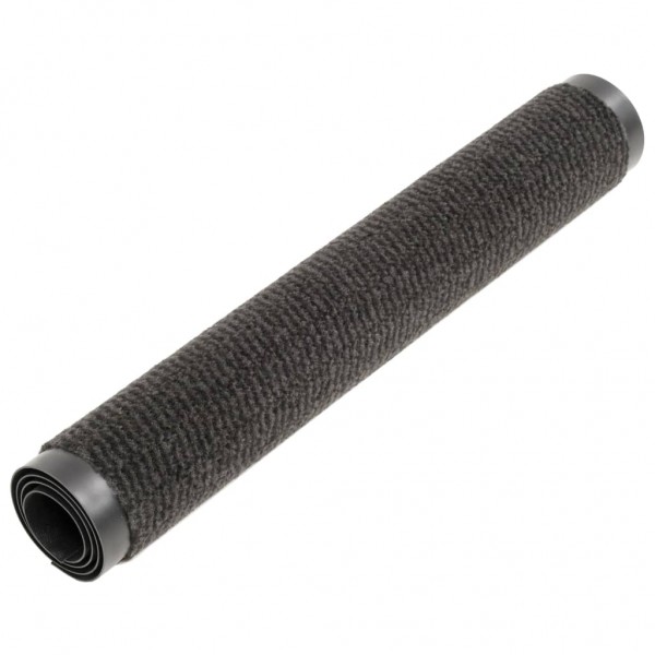 Tapete controlo pó retangular tufado 2 pcs 80x120cm preto M 3