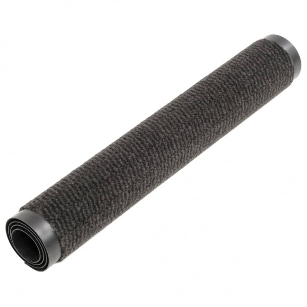 Tapete controlo pó retangular tufado 2 pcs 90x150cm preto M 3