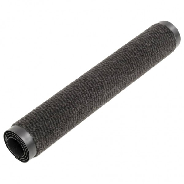 Tapete controlo de pó retangular tufado 2 pcs 120x180 cm preto M 3