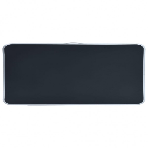 Mesa de camping plegable de aluminio gris 120x60 cm M 4