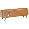 Mueble de TV madera maciza de acacia 112x30x40 cm 3