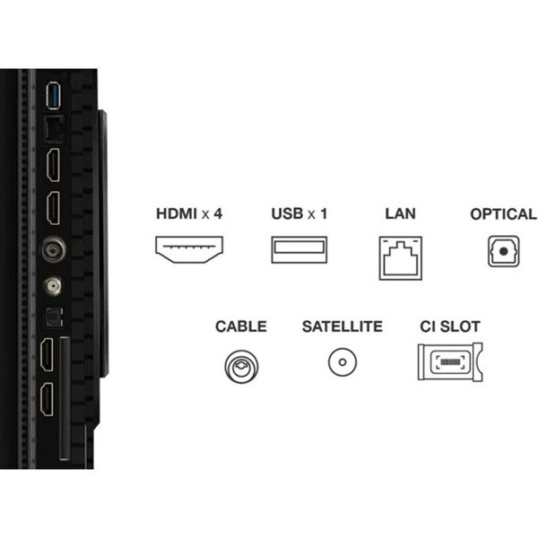 Televisor tcl qled 65p8k 65'/ ultra hd 4k/ smart tv/ wifi M 4