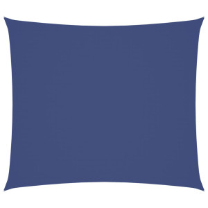 Para-sol estilo vela tecido oxford retangular 2.5x3 m azul H