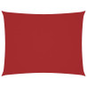 Toldo de vela rectangular tela Oxford rojo 2x3 m 2