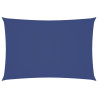 Para-sol estilo vela tecido oxford retangular 2.5x4.5 m azul 2