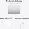 APPLE MACBOOK AIR 15.3" 2025 M4 16GB RAM 256GB plata 8