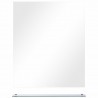 Espejo de pared con estante de vidrio templado 50x60 cm 3