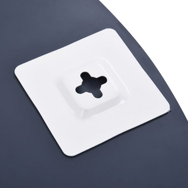 Espejo de pared con estante de vidrio templado 50x60 cm M 5