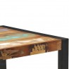 Mesa consola 110x35x76 cm madeira recuperada maciça 4