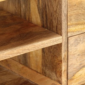 Mueble para TV de madera maciza de mango 97x35x47 cm H