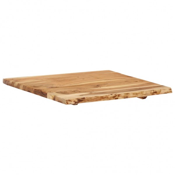 Superficie de mesa de madera maciza de acacia 58x(50-60)x2.5 cm M 4