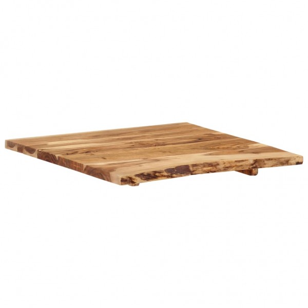 Superficie de mesa de madera maciza de acacia 58x(50-60)x2.5 cm M 5
