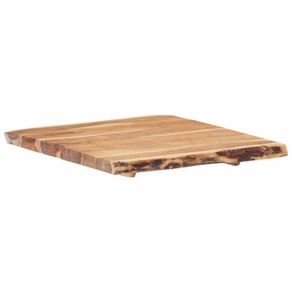 Superficie de mesa de madera maciza de acacia 58x(50-60)x3.8 cm M 4