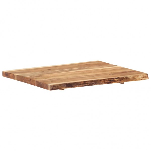 Superficie de mesa de madera maciza de acacia 80x(50-60)x3.8 cm M 5