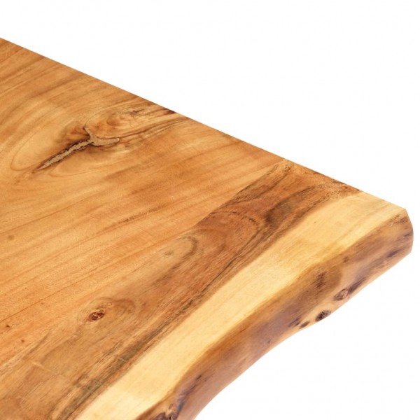 Superficie de mesa de madera maciza de acacia  100x(50-60)x2.5 cm M 3