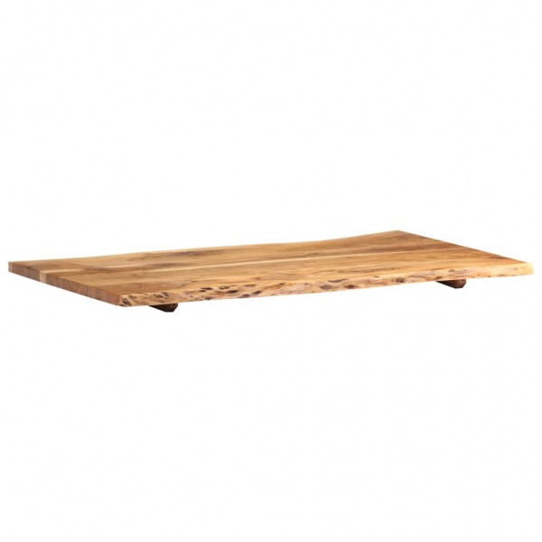 Superficie de mesa de madera maciza de acacia  100x(50-60)x2.5 cm M 4