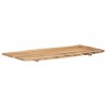 Superficie de mesa madera maciza de acacia 118x(50-60)x2.5 cm 5