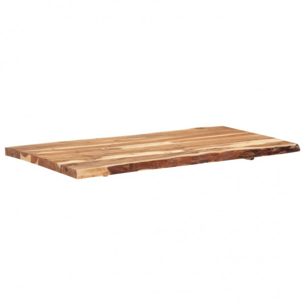 Superficie de mesa de madera maciza de acacia 118x(50-60)x3.8cm M 5