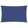 Para-sol estilo vela tecido oxford retangular 5x8 m azul 2
