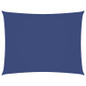 Toldo de vela rectangular tela Oxford azul 6x7 m 2