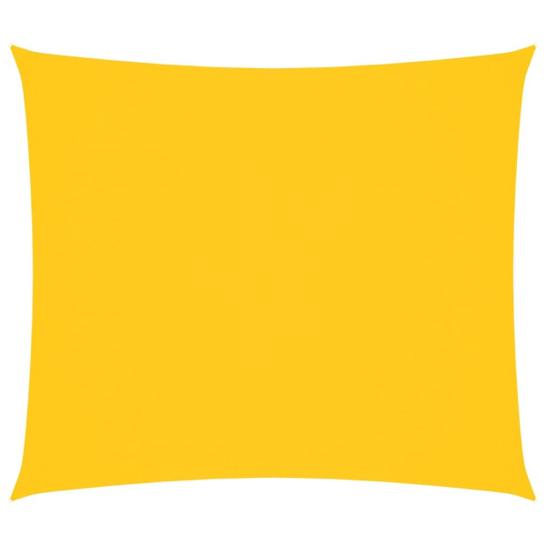 Para-sol estilo vela tecido oxford retangular 2.5x3 m amarelo M 2