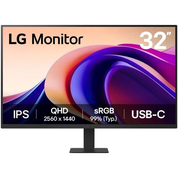 Monitor LG 31.5" IPS 32U631A-B negro D