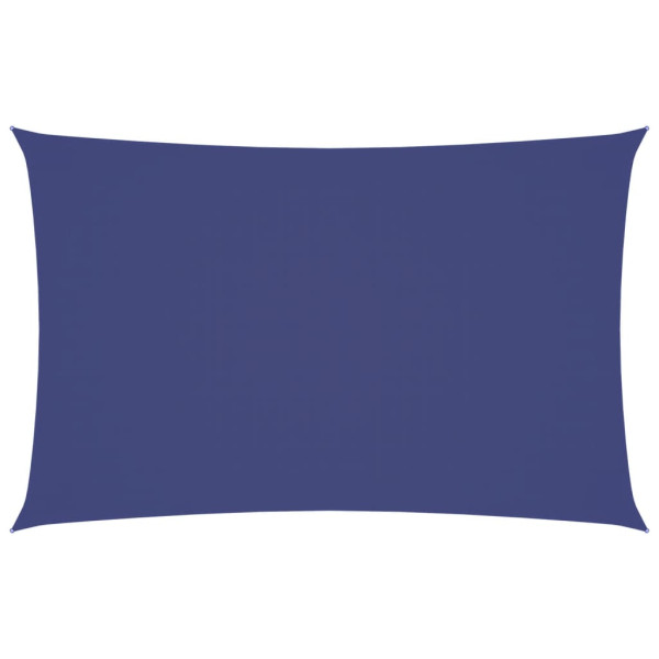 Toldo de vela rectangular tela Oxford azul 2x4.5 m M 2