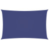 Para-sol estilo vela tecido oxford retangular 2x4.5 m azul 2