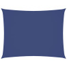 Toldo de vela rectangular tela Oxford azul 3.5x4.5 m 2