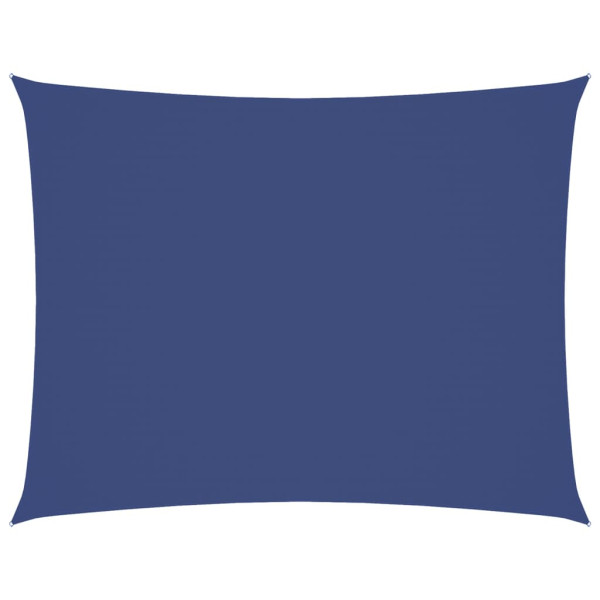 Toldo de vela rectangular tela oxford azul 5x7 m M 2