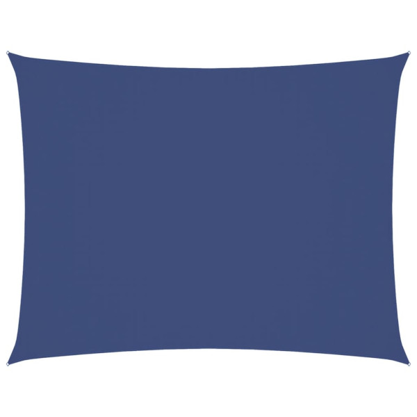 Toldo de vela rectangular de tela oxford azul 3x6 m M 2
