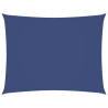 Toldo de vela rectangular de tela oxford azul 3x6 m 2