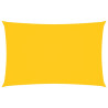Toldo de vela rectangular tela Oxford amarillo 2x5 m 2
