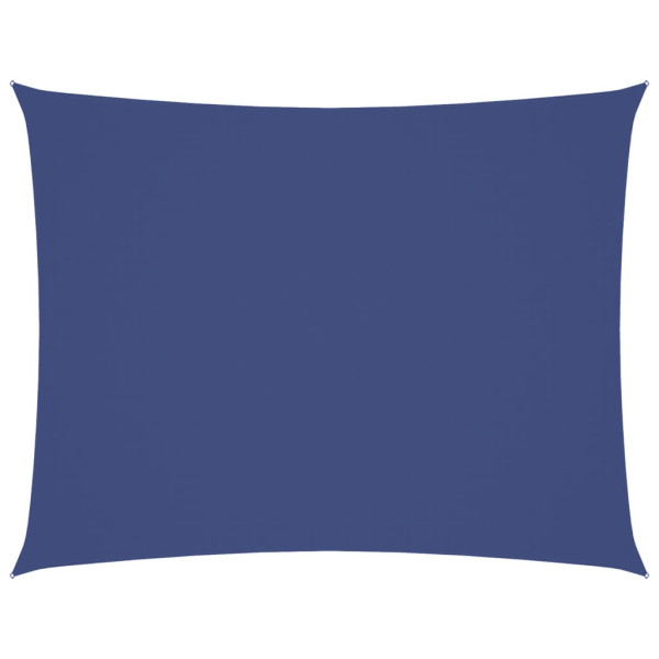 Toldo de vela rectangular tela Oxford azul 3x4 m M 2