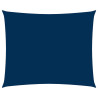 Toldo de vela rectangular tela Oxford azul 3x5 m 2
