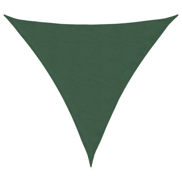 Para-sol vela tecido oxford triangular 6x6x6 m verde-escuro M 2
