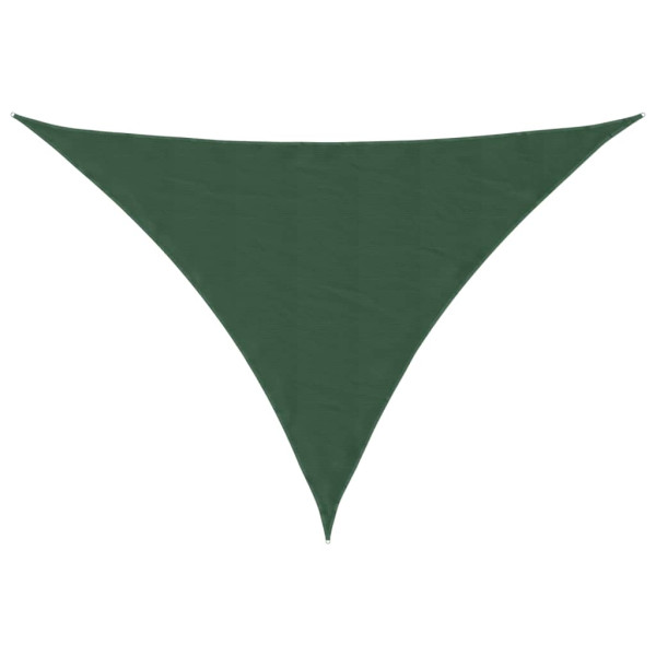 Para-sol vela tecido oxford triangular 4x4x5.8 m verde-escuro M 2