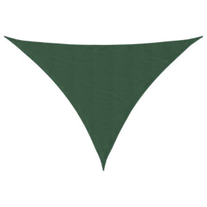Para-sol vela tecido oxford triangular 3x4x5m verde-escuro H