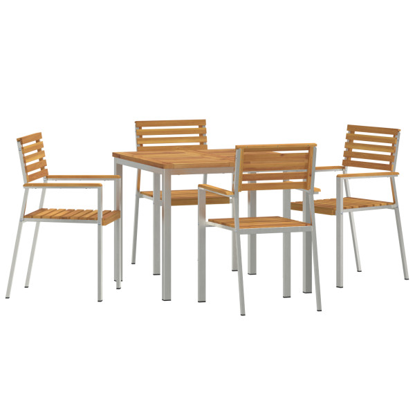 Conjunto de Jantar de Jardim 5 pcs M 2