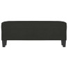 Banco de tela negro 100x35x41 cm 3