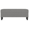 Banco de tela gris oscuro 100x35x41 cm 3