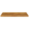 Tablero de mesa rectangular madera maciza mango 80x60x3.8 cm 3
